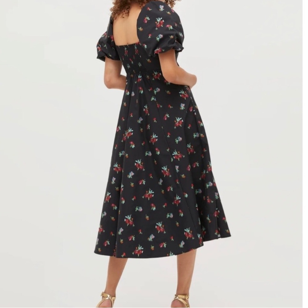 Hill House Matilda Black Ikat Dress - Picture 2 of 5